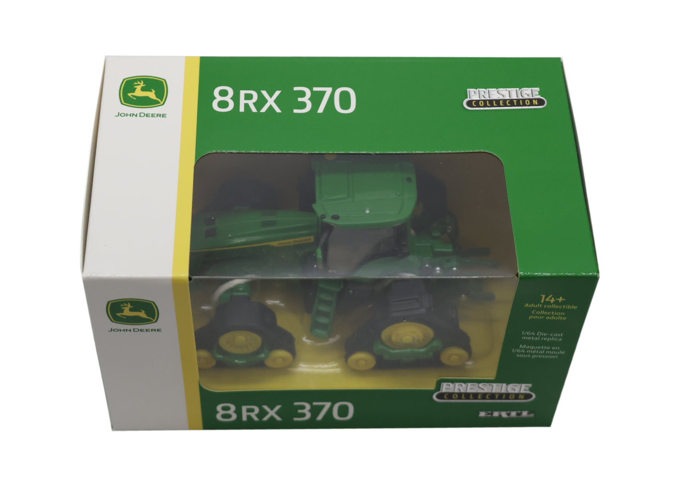 1/64 John Deere 8RX 370 Prestige Collection Tractor Toy - LP87326