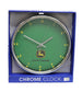 John Deere Green Chrome Wall Clock - LP87337