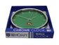 John Deere Green Chrome Wall Clock - LP87337