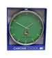 John Deere Green Chrome Wall Clock - LP87337