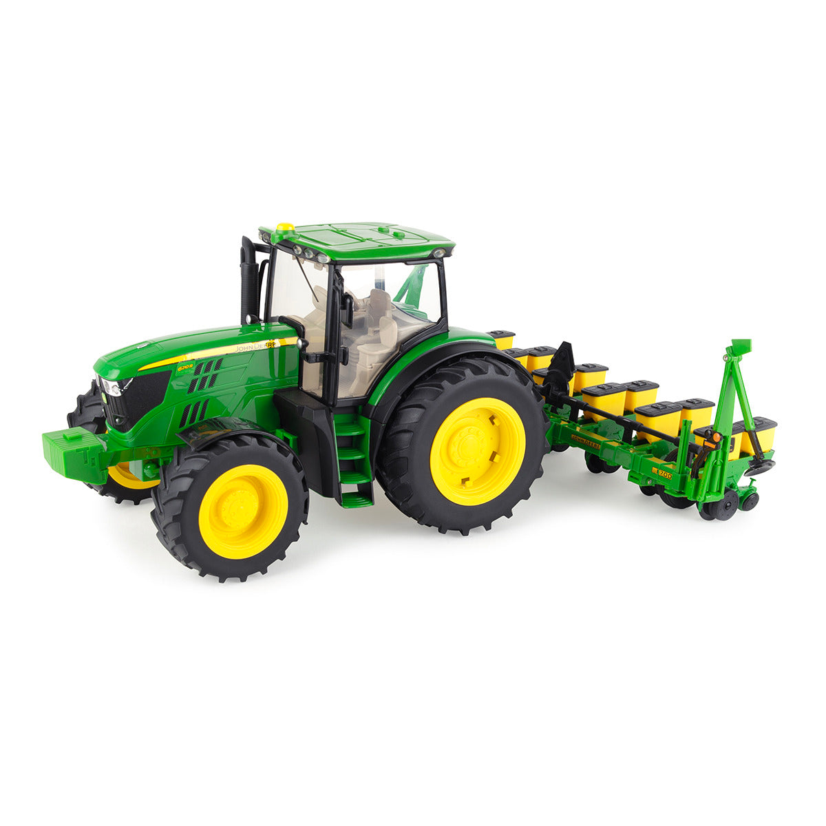 1/16 John Deere Big Farm 6210R Tractor with 1700 Planter Toy - LP87392