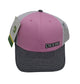 John Deere Pink/Grey/White Mesh Back Hat/Cap - LP87492