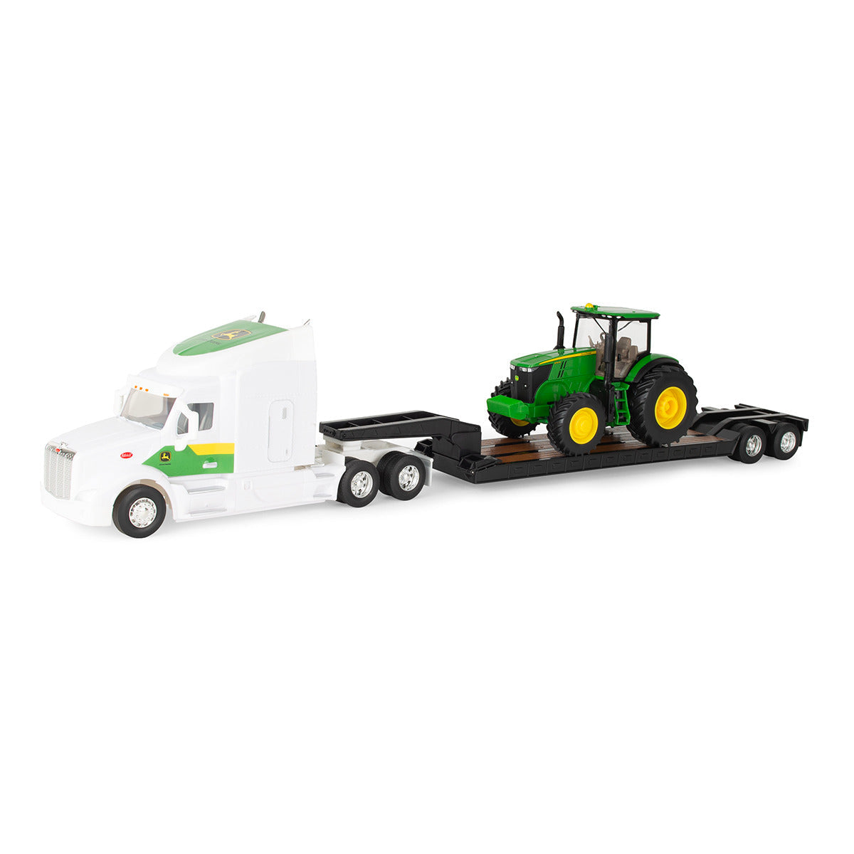1/32 John Deere 7290R with Peterbilt Model 579 Semi Toy - LP87637