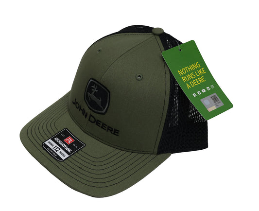 John Deere Richardson Loden/Black Hat/Cap - LP87808