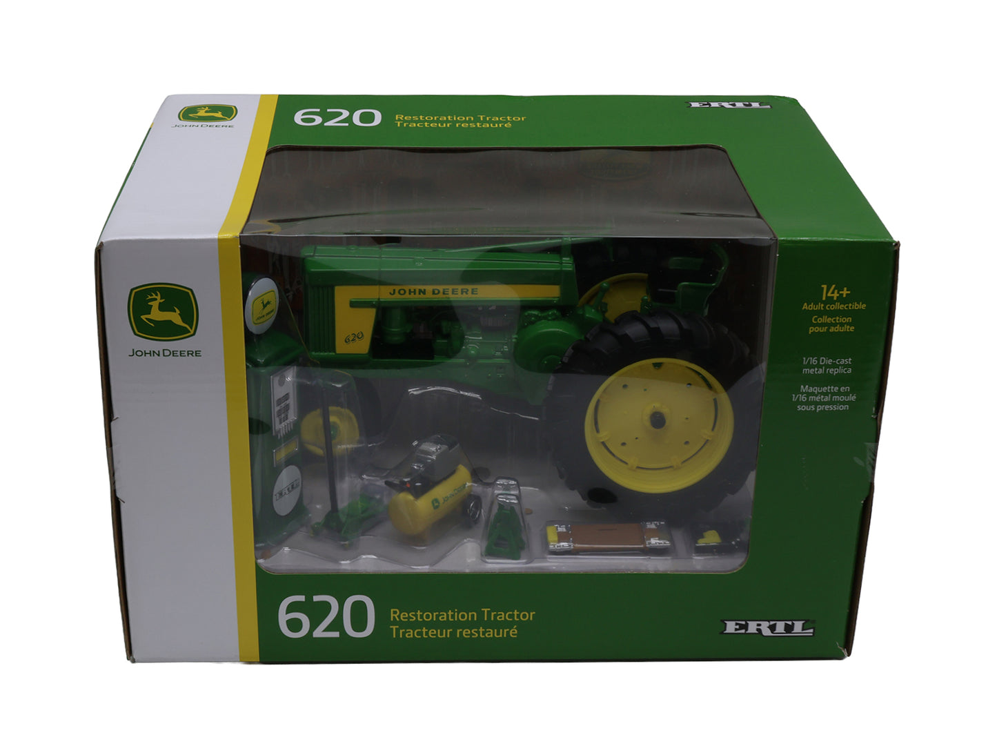 1/16 John Deere 620 Restoration Tractor Set Toy - LP88072