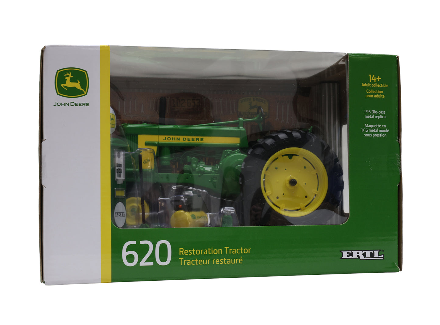 1/16 John Deere 620 Restoration Tractor Set Toy - LP88072