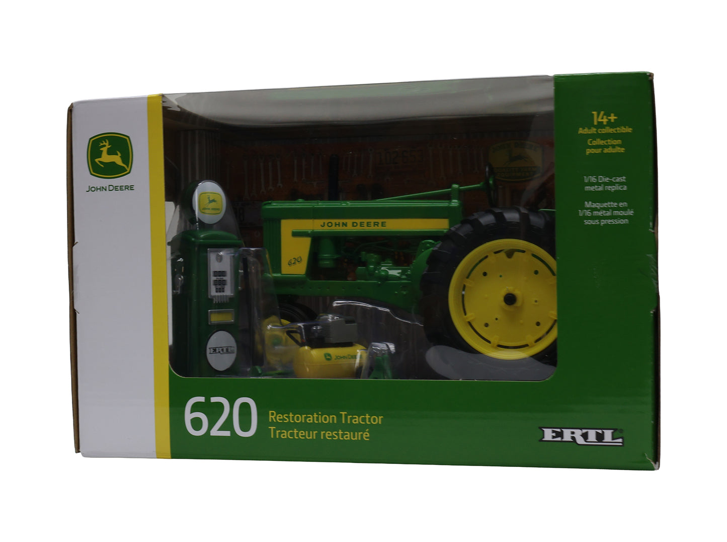 1/16 John Deere 620 Restoration Tractor Set Toy - LP88072