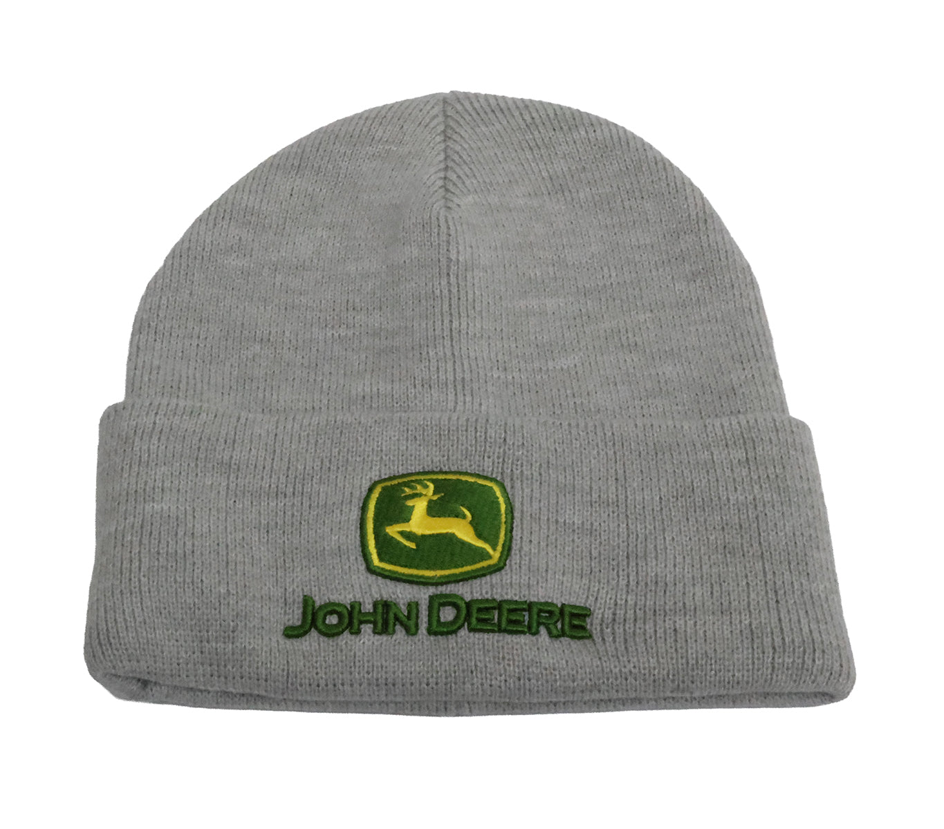 John Deere Unisex OX Cuffed Knit JD AG TM Beanie - LP88241