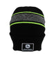 John Deere Men's BK Cuffed Jacquard Stripe Beanie - LP88246