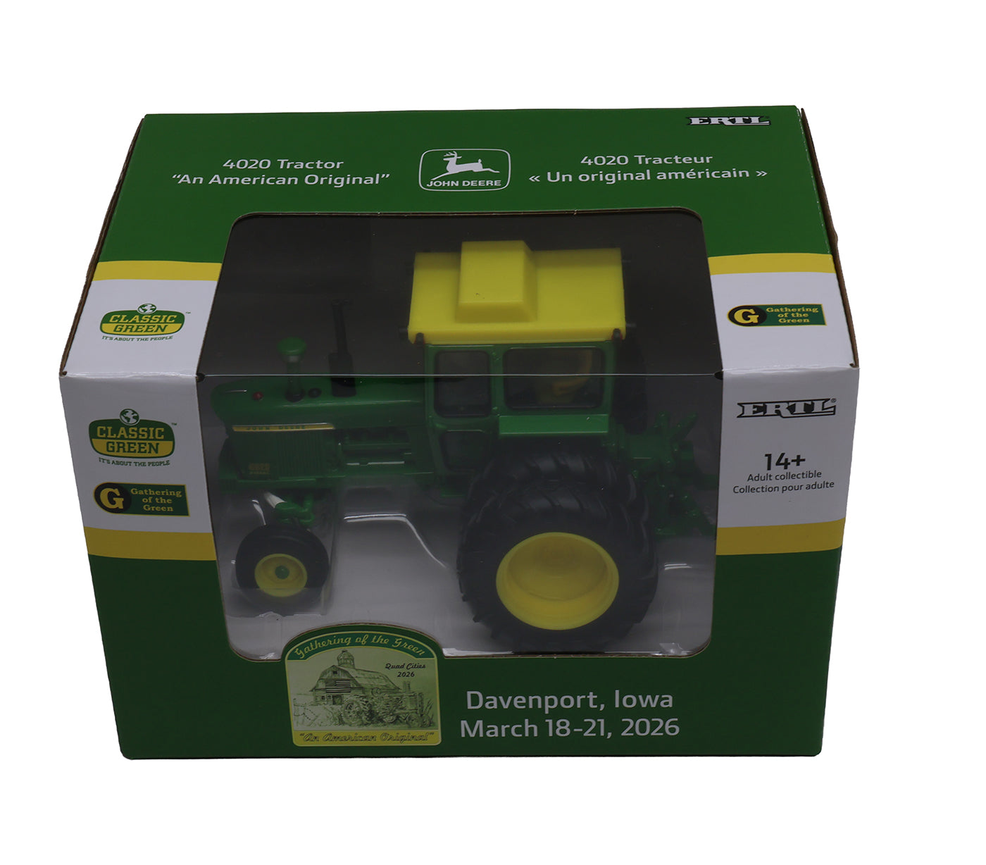 1/32 John Deere 4020 Tractor "An American Original" Toy - LP88587