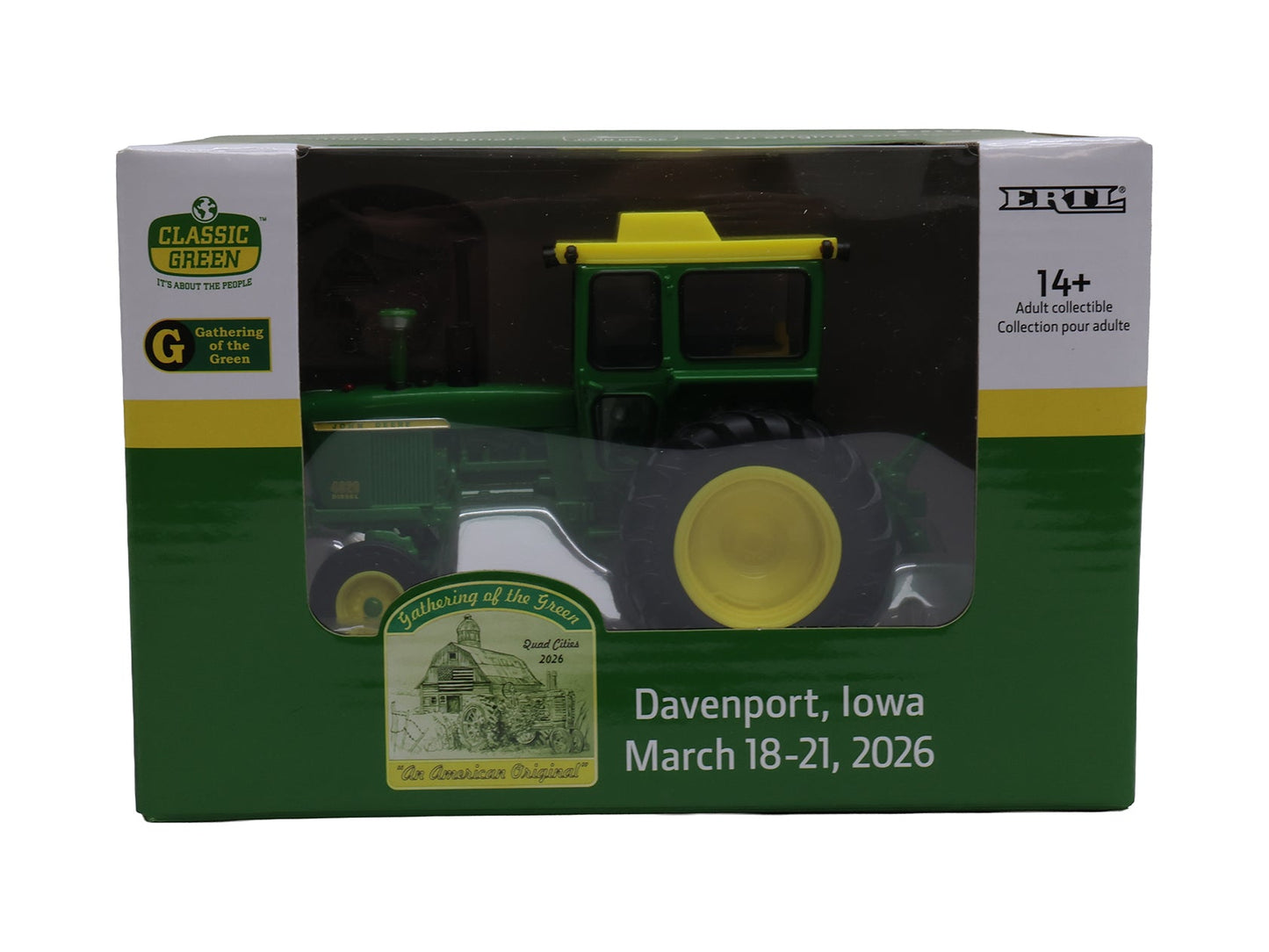 1/32 John Deere 4020 Tractor "An American Original" Toy - LP88587