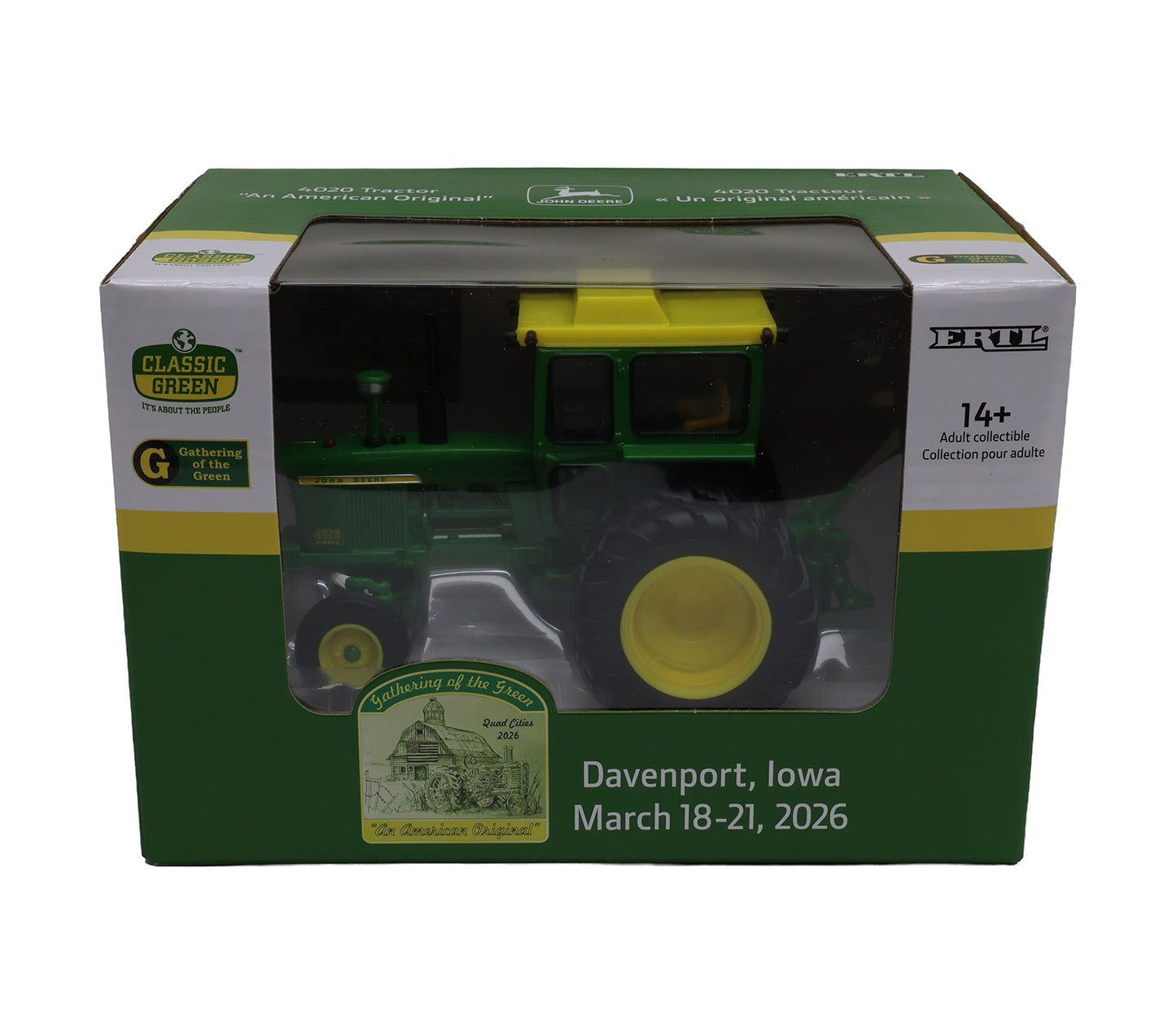 1/32 John Deere 4020 Tractor "An American Original" Toy - LP88587