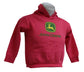 John Deere (SIZE 2T) Toddler Hot Pink Trademark Hoodie - LP88670
