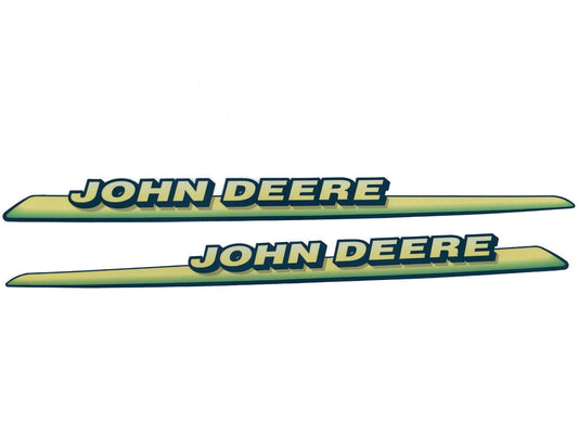 John Deere Original Equipment Hood Label Set - M126040A