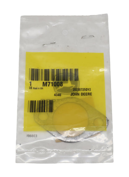 John Deere Original Equipment Exhaust Gasket - M71008
