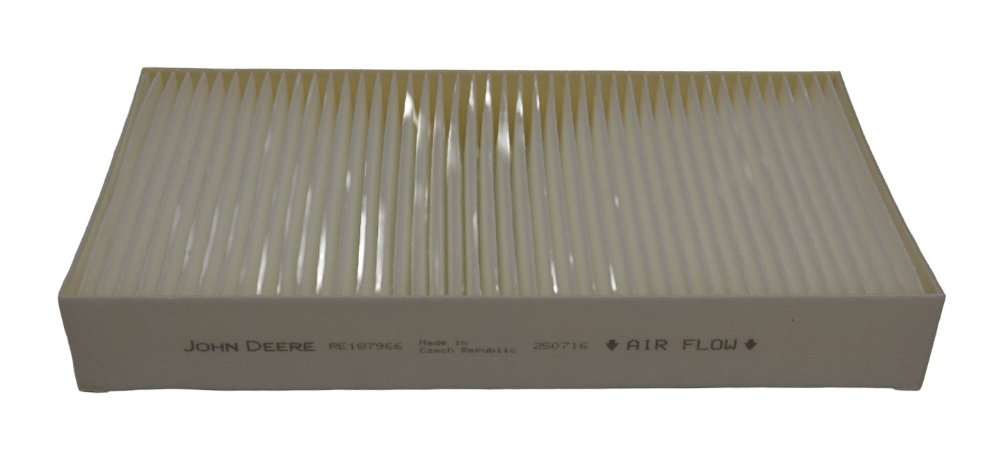 John Deere Original Equipment Cab Recirculation Air Filter - RE187966