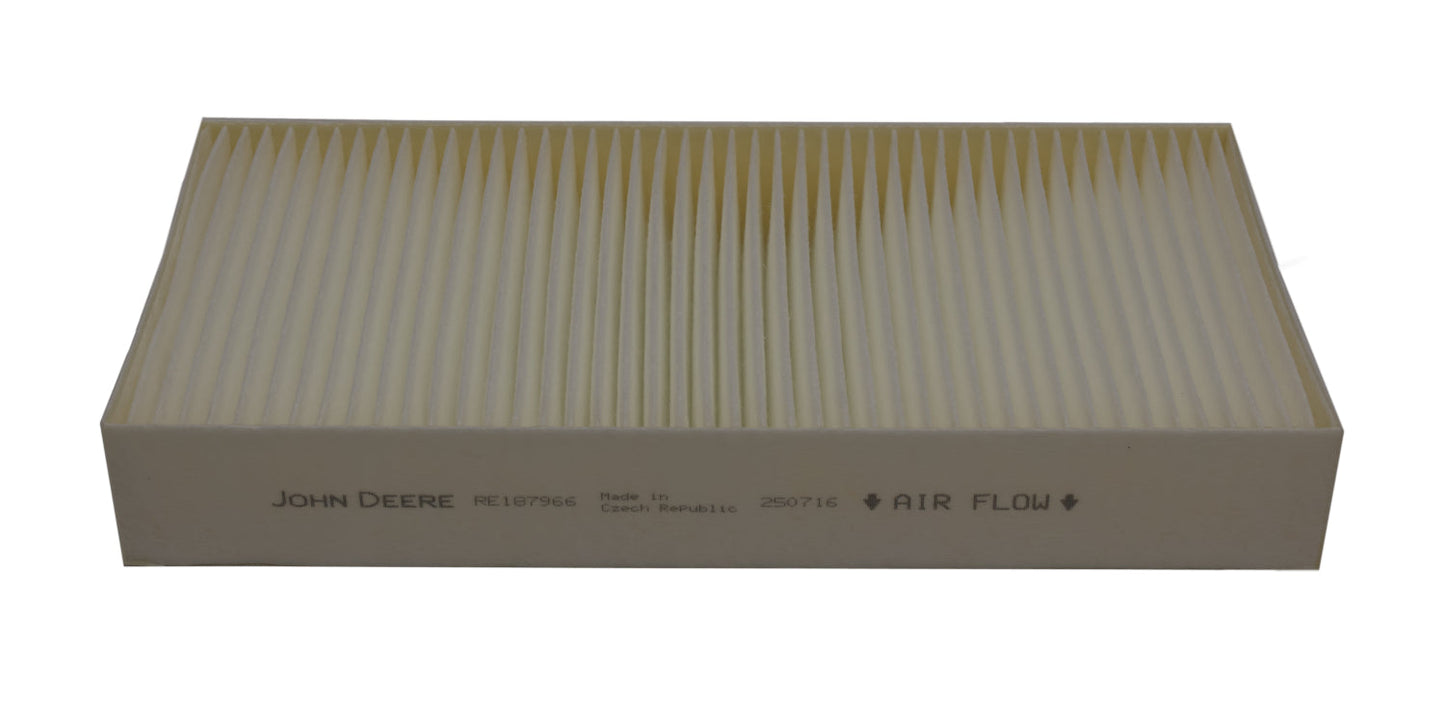 John Deere Original Equipment Cab Recirculation Air Filter - RE187966