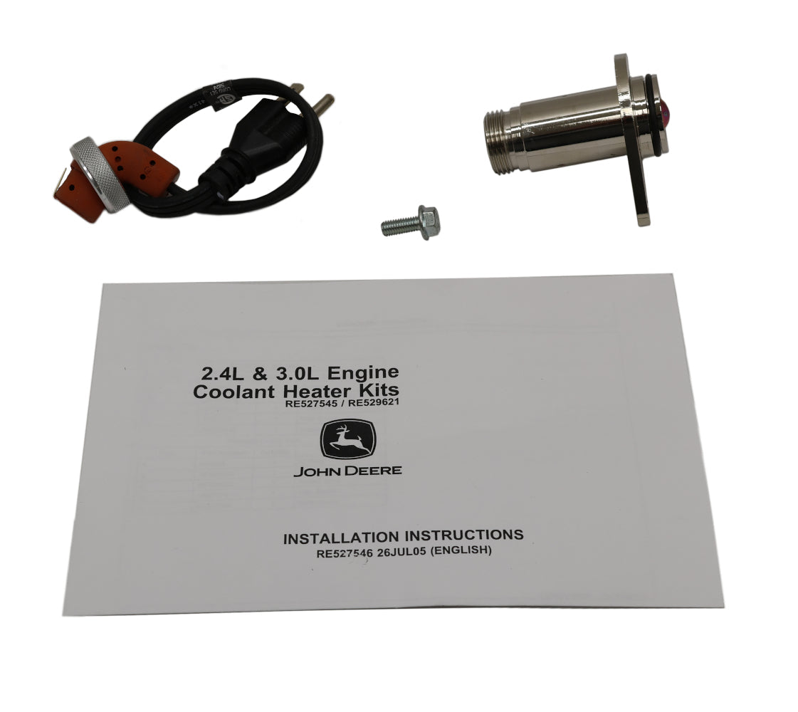 John Deere Original Equipment Coolant Heater 120 Volt – RE527545