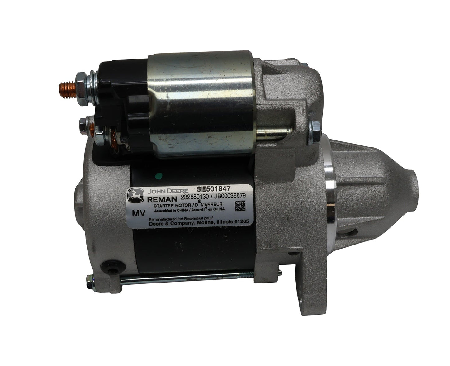 John Deere Original Equipment REMAN Starter Motor – SE501847