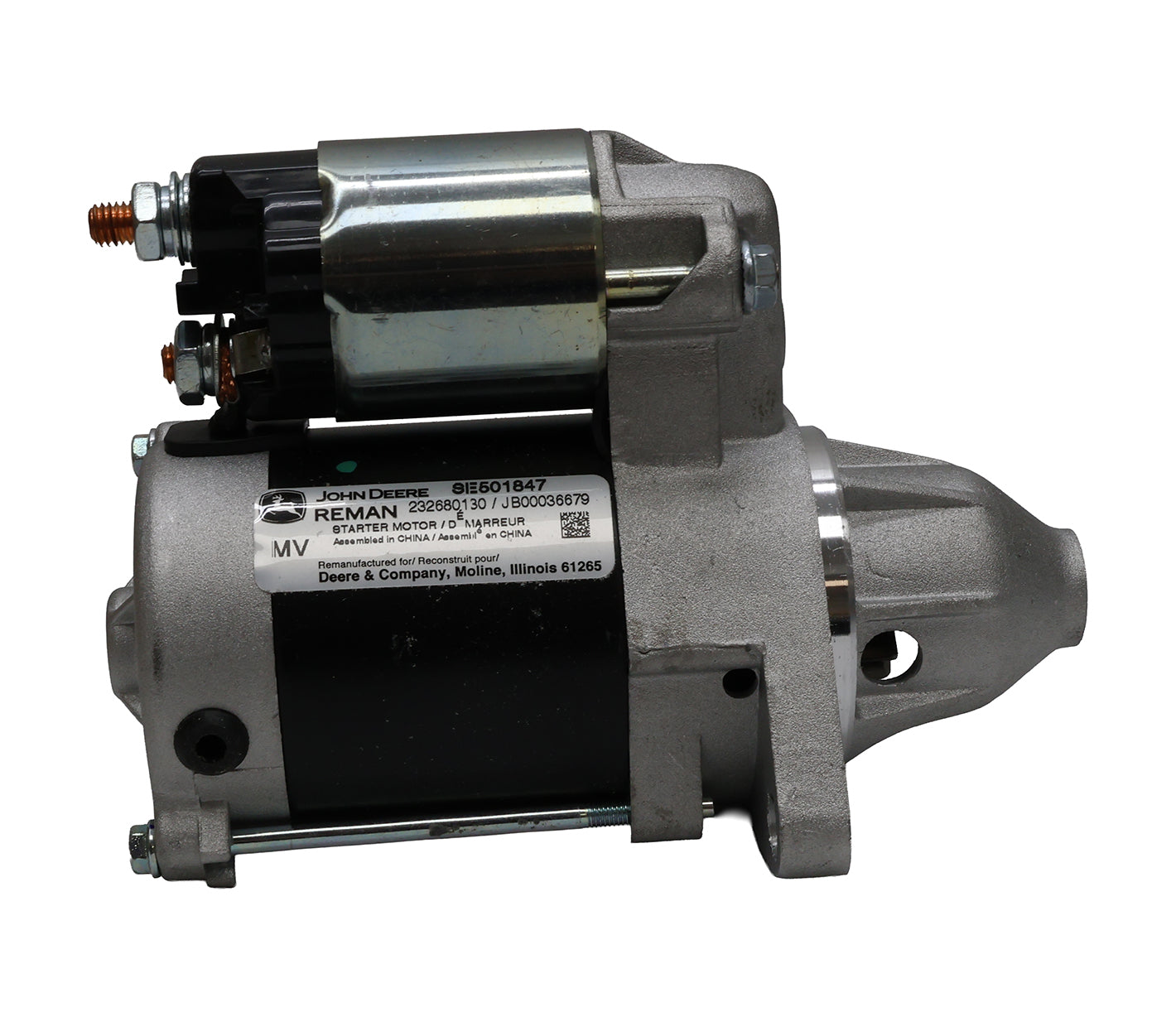 John Deere Original Equipment REMAN Starter Motor – SE501847