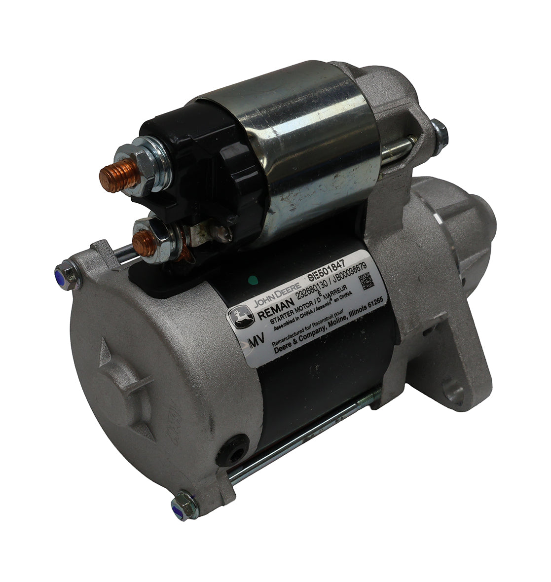 John Deere Original Equipment REMAN Starter Motor – SE501847