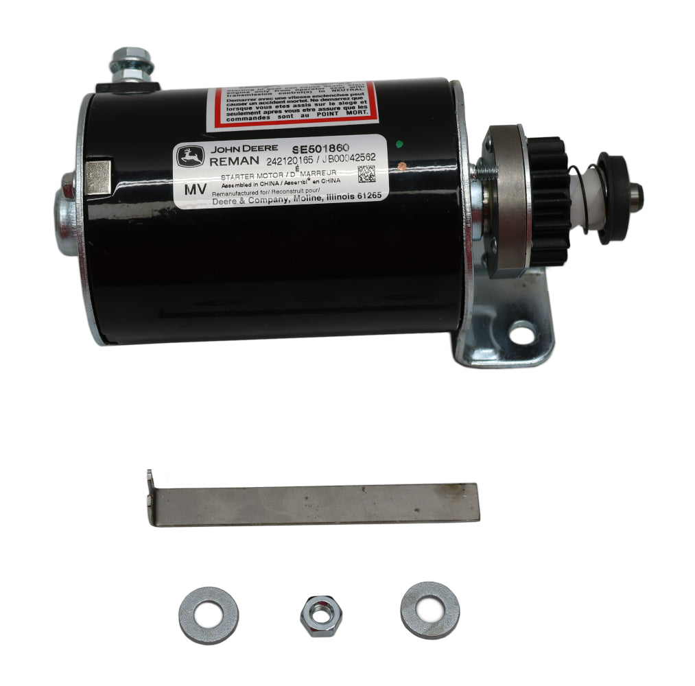 John Deere Original Equipment REMAN Starter Motor - SE501860