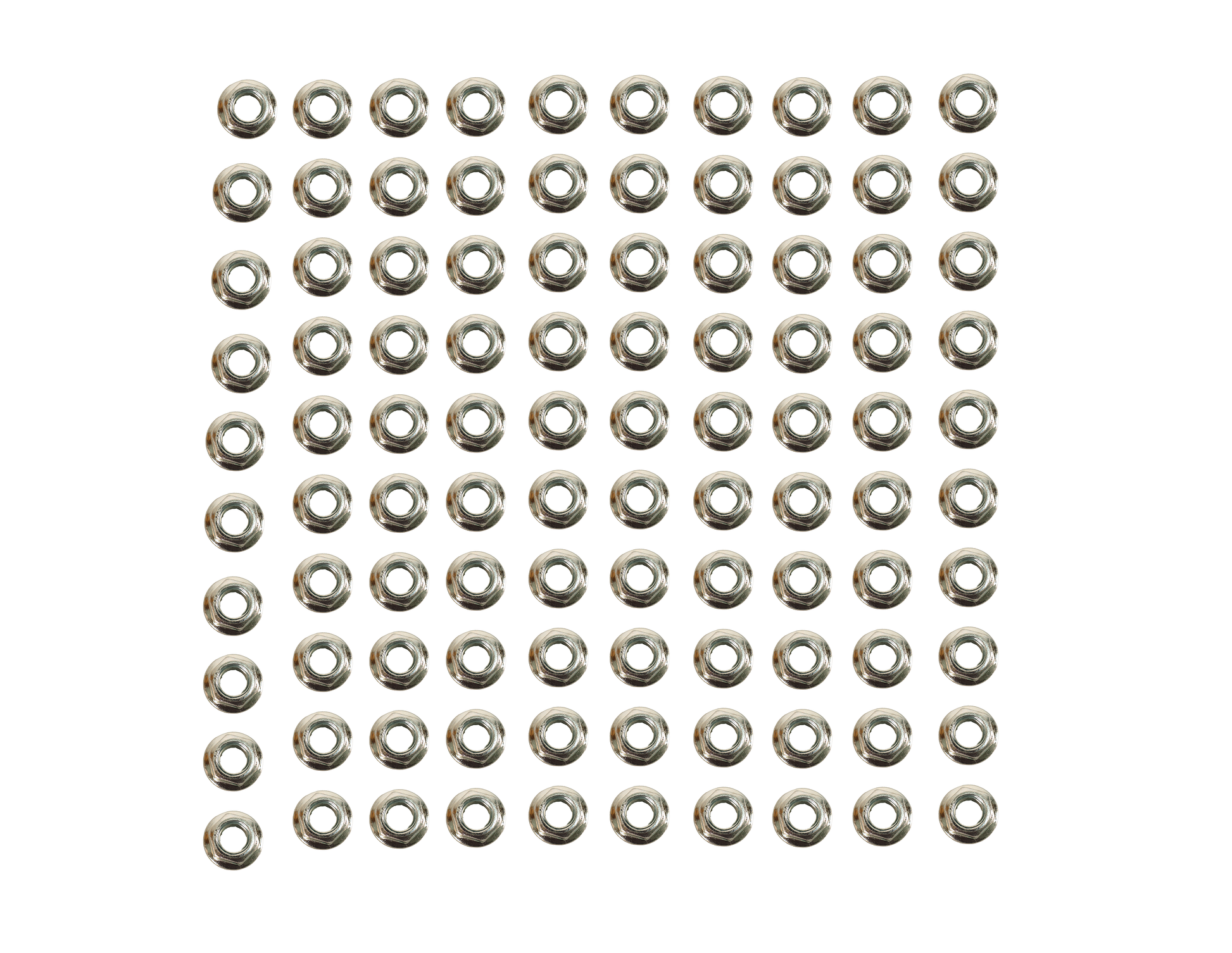 SMA Products Wizz Nut 3/8" Zinc Pack of 100 - 120-8416, image 4