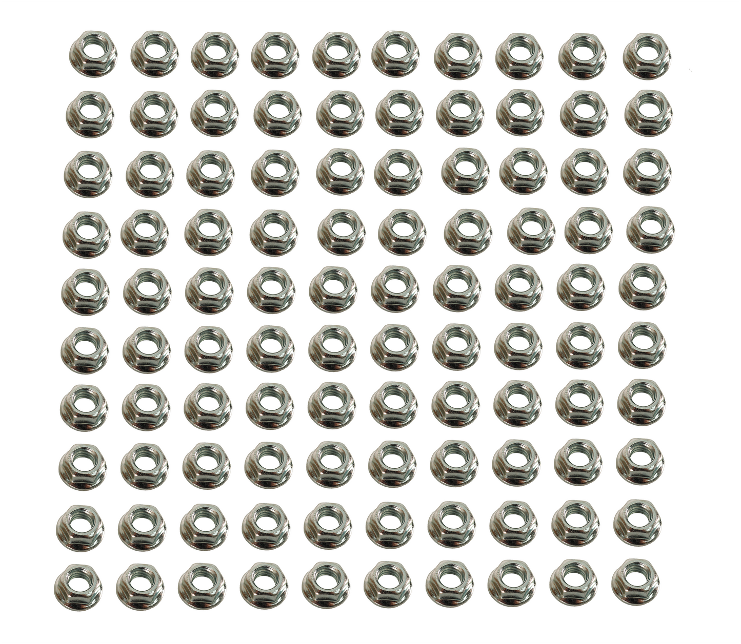 SMA Products Wizz Nut 3/8" Zinc Pack of 100 - 120-8416, image 5