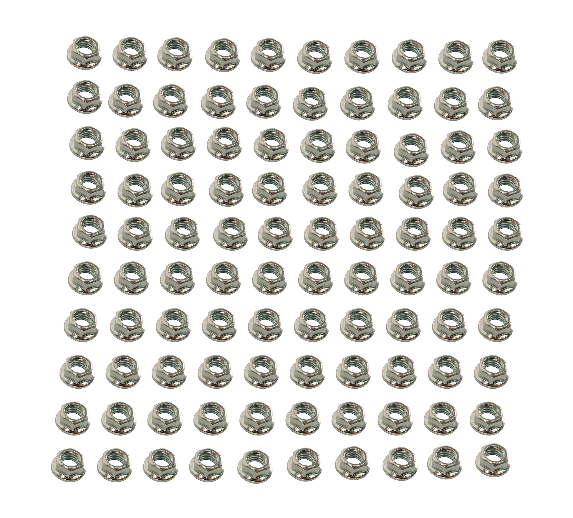 SMA Products Wizz Nut 3/8" Zinc Pack of 100 - 120-8416, image 2