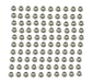 SMA Products Wizz Nut 3/8" Zinc Pack of 100 - 120-8416, image 2