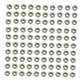 SMA Products Wizz Nut 3/8" Zinc Pack of 100 - 120-8416, image 3