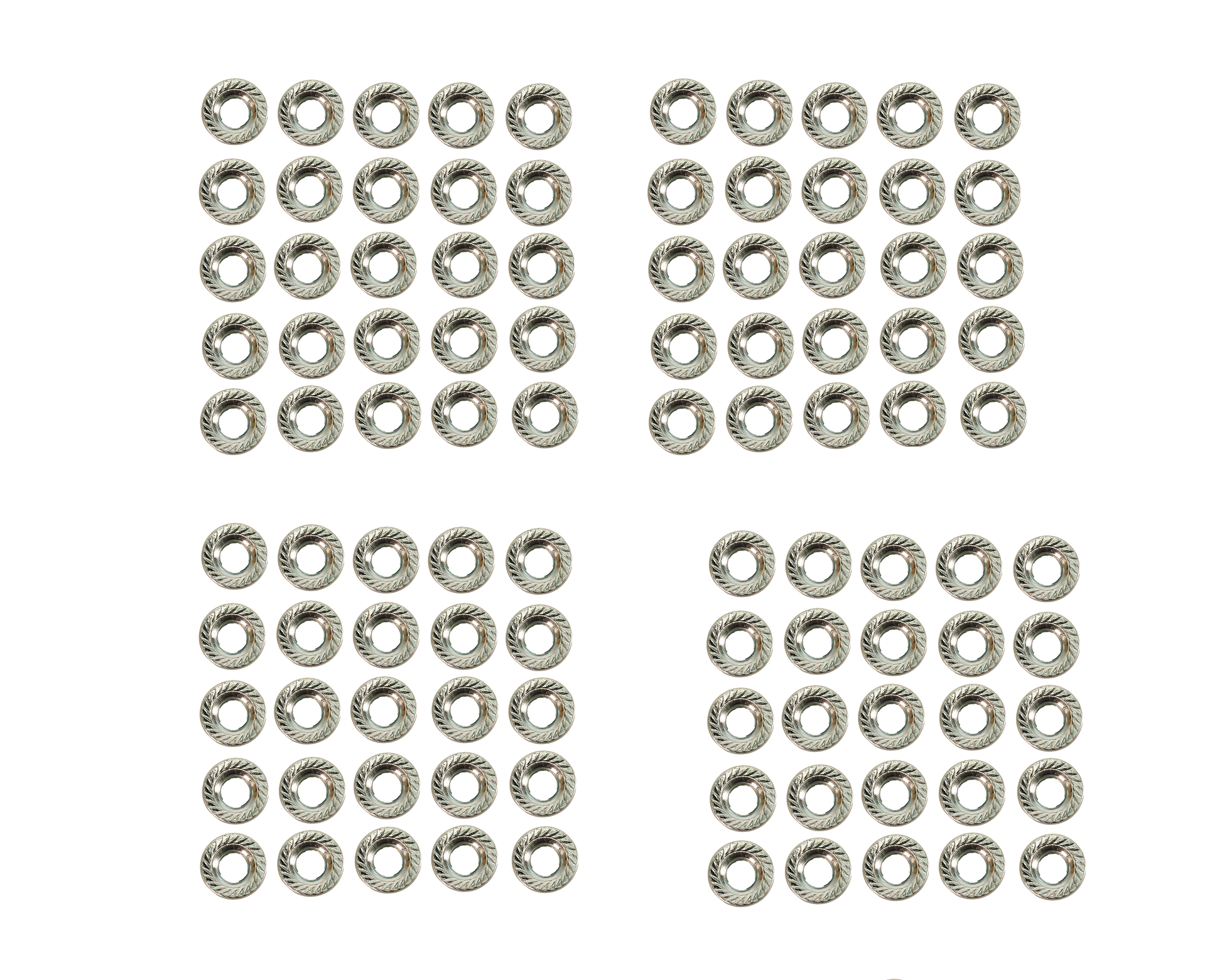 SMA Products Wizz Nut 3/8" Zinc Pack of 100 - 120-8416