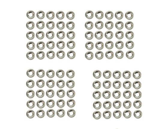 SMA Products Wizz Nut 3/8" Zinc Pack of 100 - 120-8416