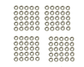 SMA Products Wizz Nut 3/8" Zinc Pack of 100 - 120-8416