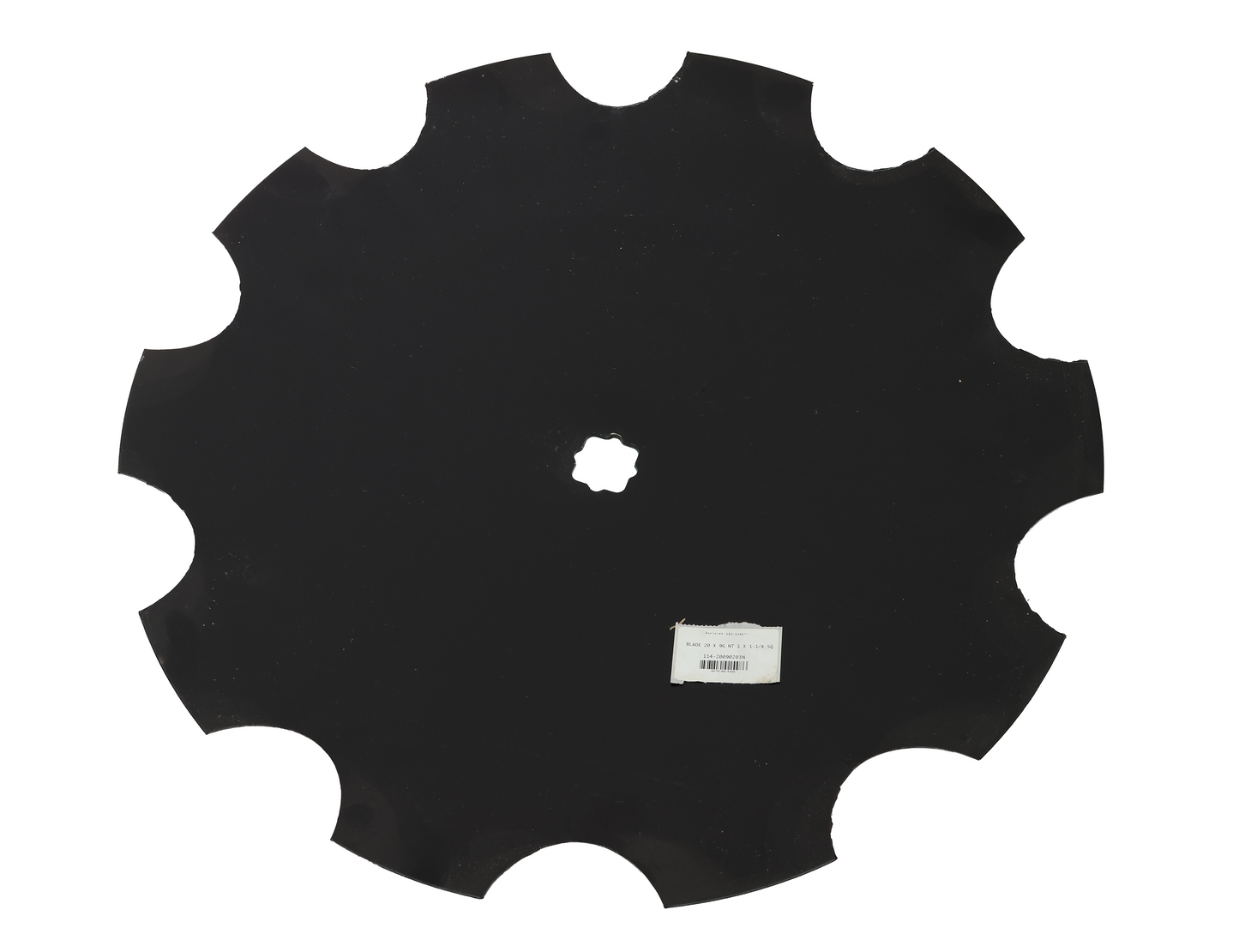 SMA Products Blade 20X9G NT 1X1-1/8" SQ - 114-20090203N