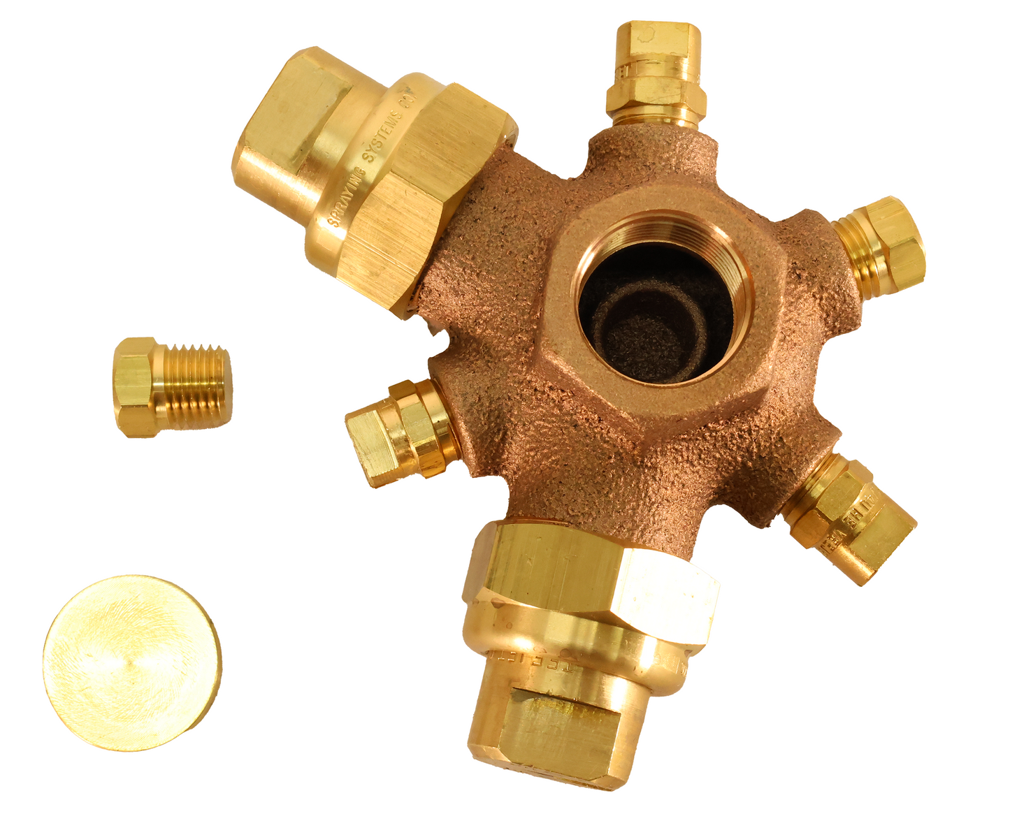 SMA Products Boomjet Brass Boomless Nozzle Cluster With OC-20 Nozzles - 878-5880342TOC20