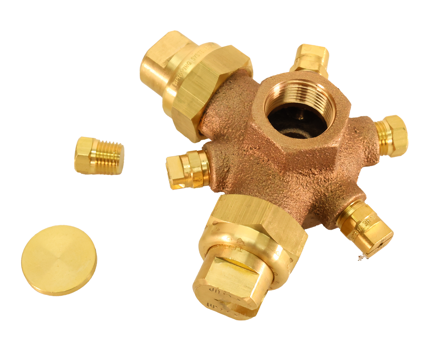 SMA Products Boomjet Brass Boomless Nozzle Cluster With OC-20 Nozzles - 878-5880342TOC20