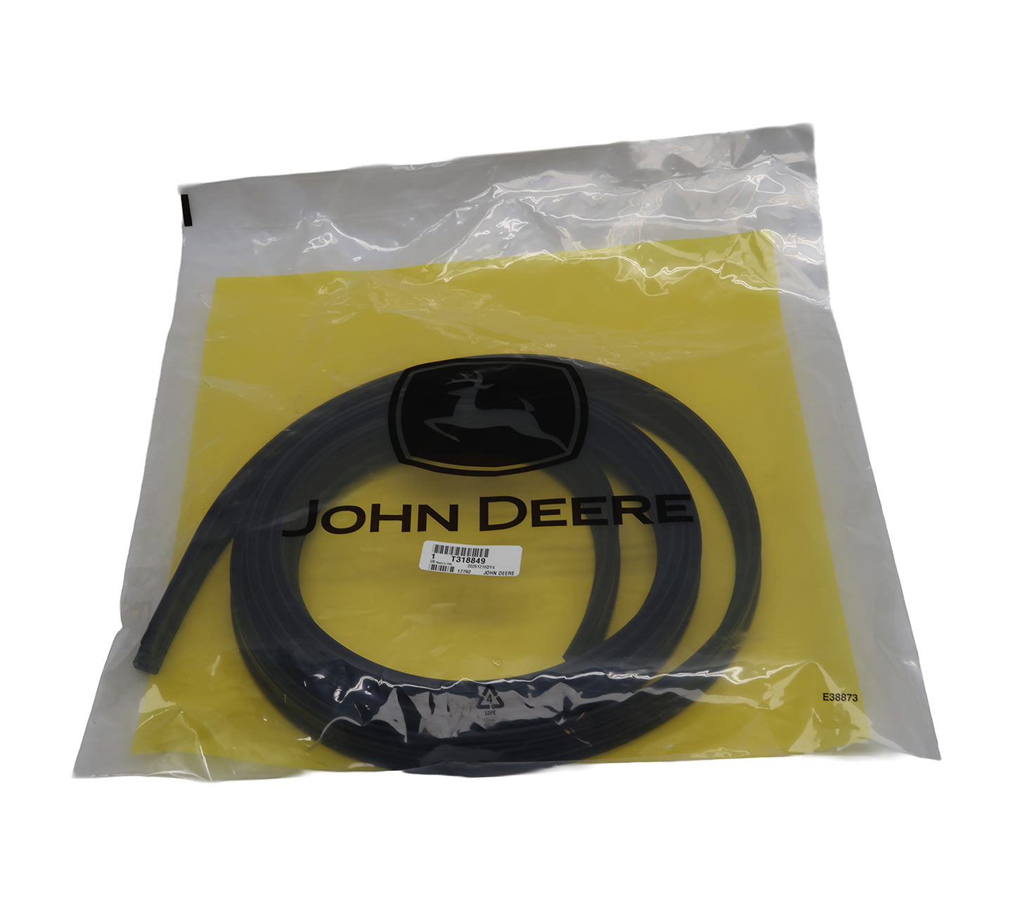John Deere Original Equipment Door Seal - T318849