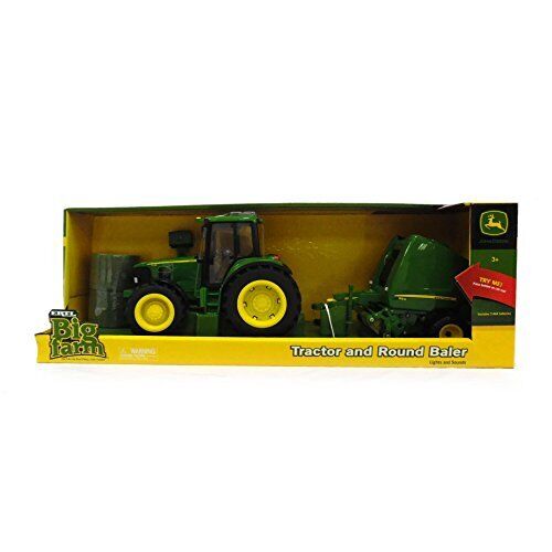 John Deere Big Farm Tractor & Baler TOMY - TBEK46180