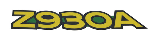 John Deere Original Equipment Z930A (RH) Label - TCU26406