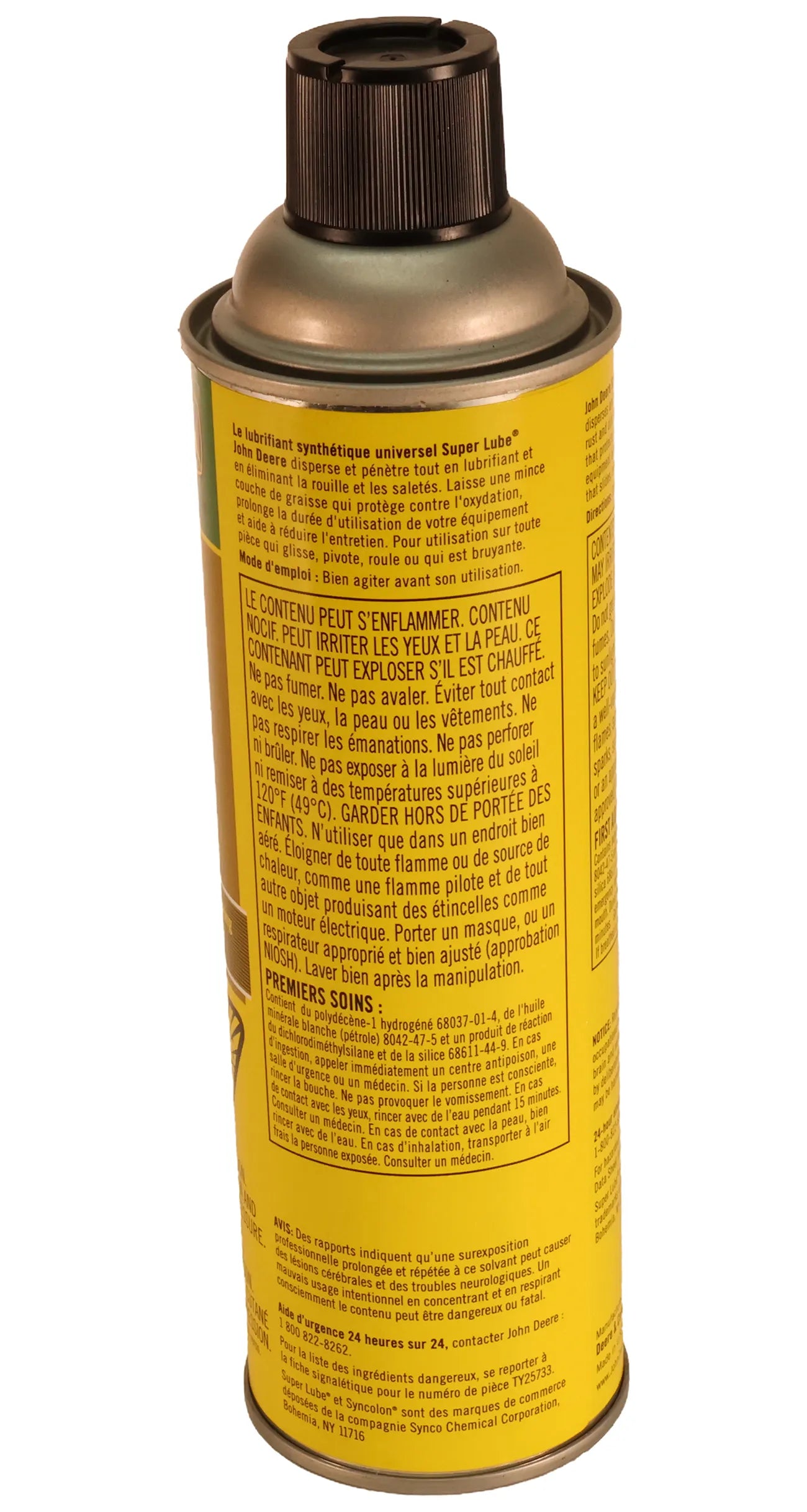 John Deere Original Equipment Super Lube™ Multi-Purpose Synthetic Lubricant with Syncolon™ PTFE, 397 gram (14 Oz) - TY25733