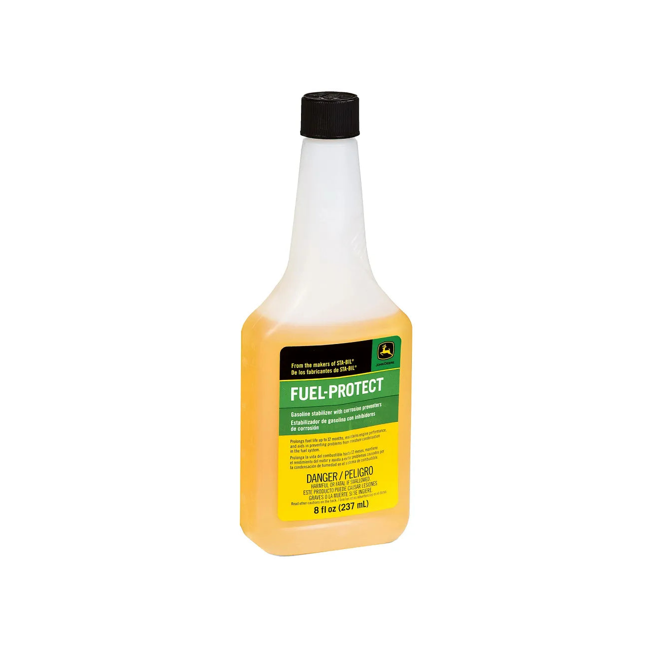 John Deere Original Equipment Gasoline Stabilizer, Fuel Protect, 237 ml (8 Fluid Oz) - TY27534