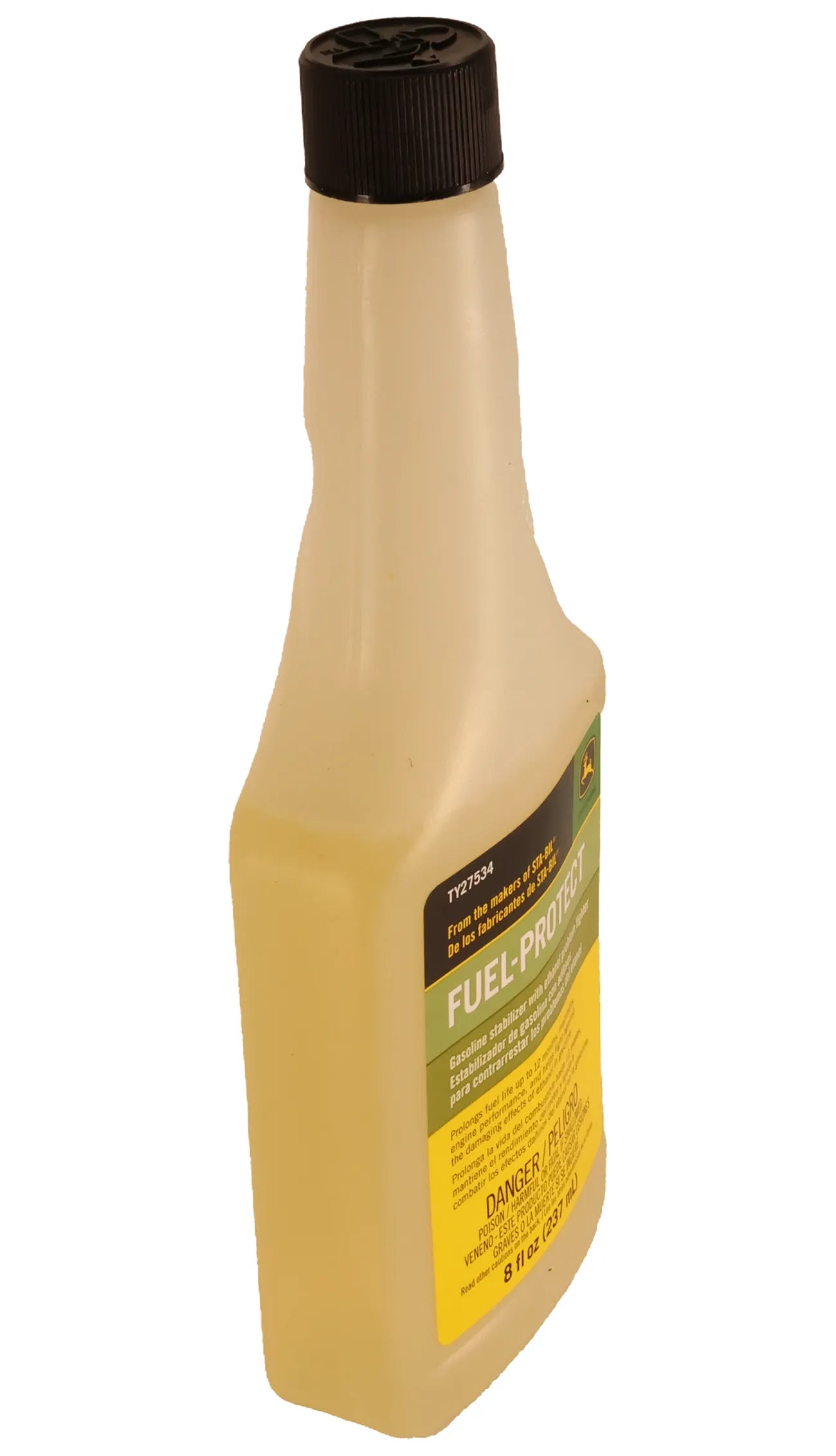 John Deere Original Equipment Gasoline Stabilizer, Fuel Protect, 237 ml (8 Fluid Oz) - TY27534