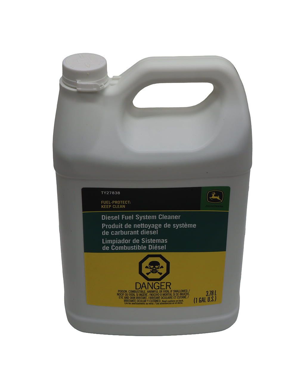 John Deere Original Equipment Diesel Fuel System Cleaner, Fuel-Protect™, Keep Clean Solution – TY27838