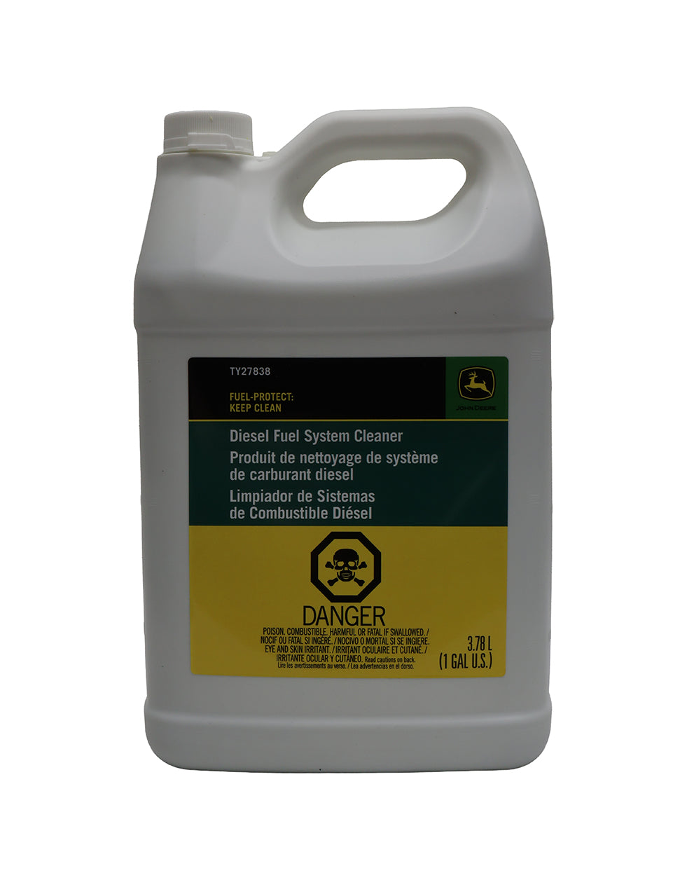 John Deere Original Equipment Diesel Fuel System Cleaner, Fuel-Protect™, Keep Clean Solution – TY27838