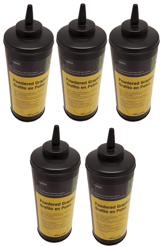 John Deere Original Equipment Powdered Graphite (Set of 5) - TY26253,5