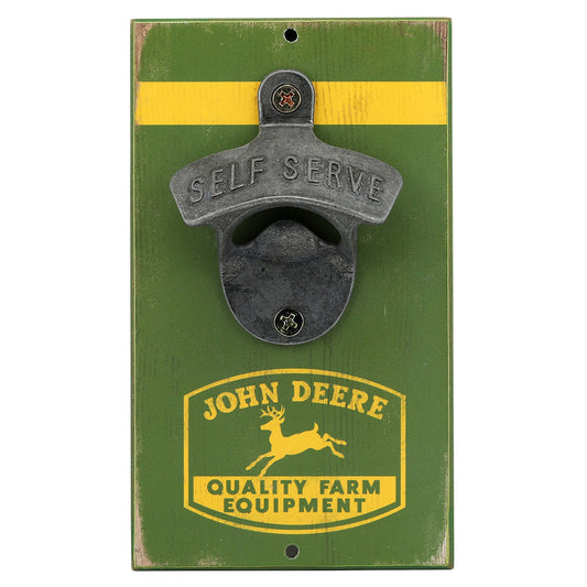 John Deere Bottle Opener Sign - LP71680