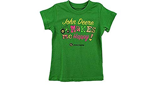 Infant John Deere Makes Me Happy T-Shirt (24M) - LP47936