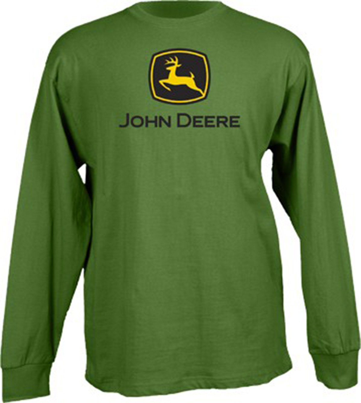 Youth Longsleeve Trademark John Deere Logo T-Shirt (Green)(Large) - LP43398