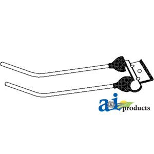 A&I Products Rubber Mtd Tooth - 2 Prong Replacement for Massey Ferguson Par...